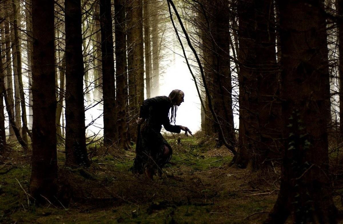 Игра человек в лесу. Грибы 2007 триллер ужасы.