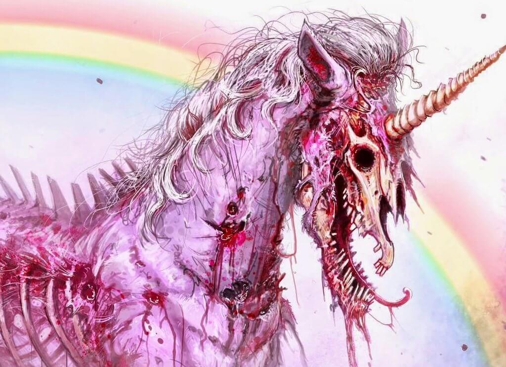 Zombi Unicorn Nude